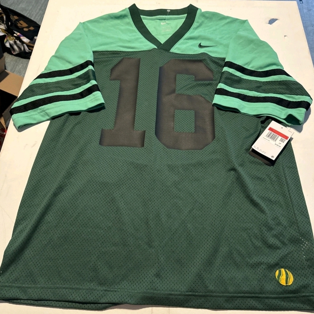Nike Men's Two-Tone Green Jersey Oregon Seattle Boston Green Bay Bo Jackson